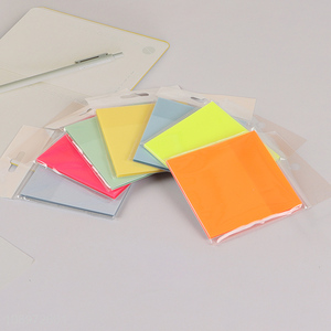 Good quality multicolor school office stationery sticky notes