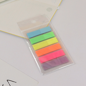 Factory direct sale multicolor waterproof index sticky note