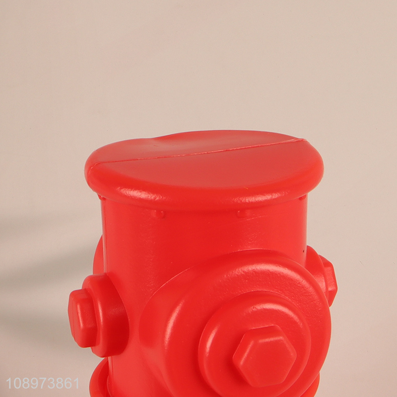 Best selling red plastic kids water cup with straw