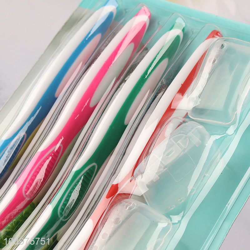 New style soft bristle adult oral care toothbrush set