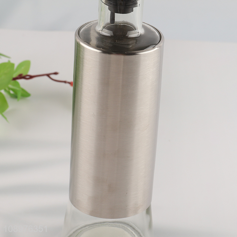 Best selling 300ml glass home kitchen seasoning bottle condiment bottle