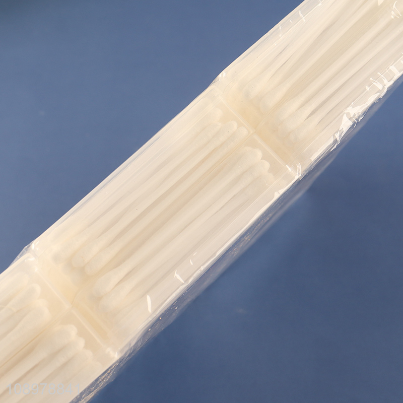 China supplier 100pcs disposable multi-purpose pp stick cotton swab