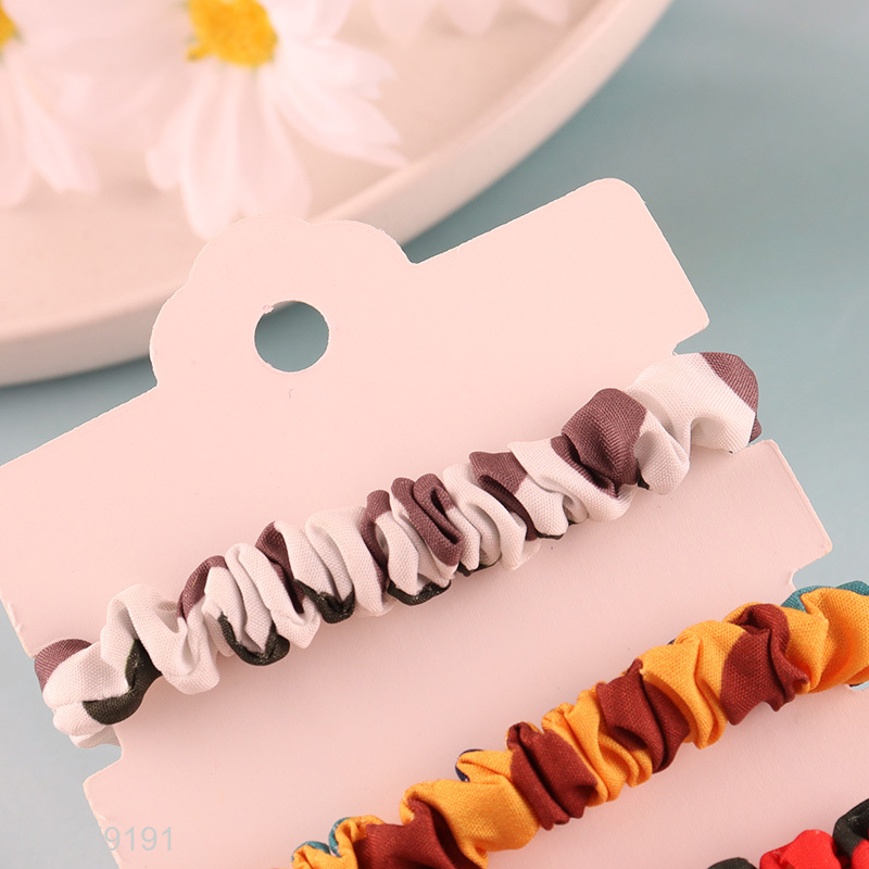 Popular products 3pcs elastic hair ring hair rope for hair decoration