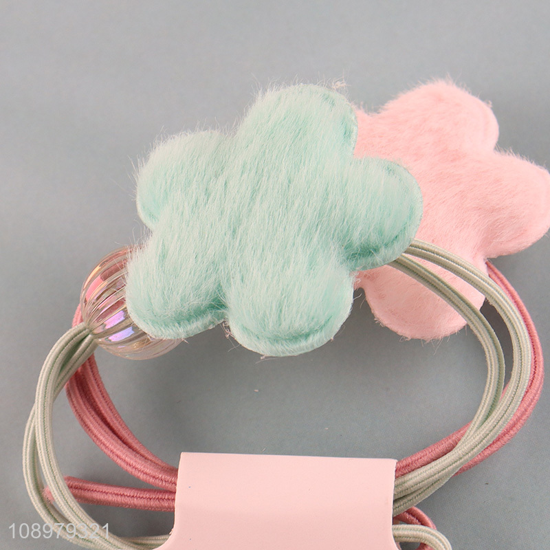 Hot selling multicolor elastic hair accessories hair rope