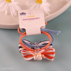 Best selling fashionable girls hair bands hair scrunchies wholesale