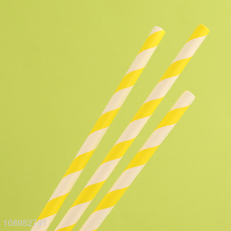 China factory cartoon been disposable paper drinking straw for sale