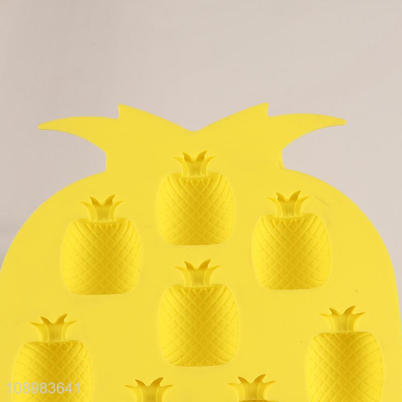 Hot Sale Pineapple Shaped Silicone Ice Molds Silicone Molds for Candy