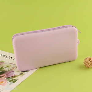 Top products portable waterproof silicone makeup bag coin purse