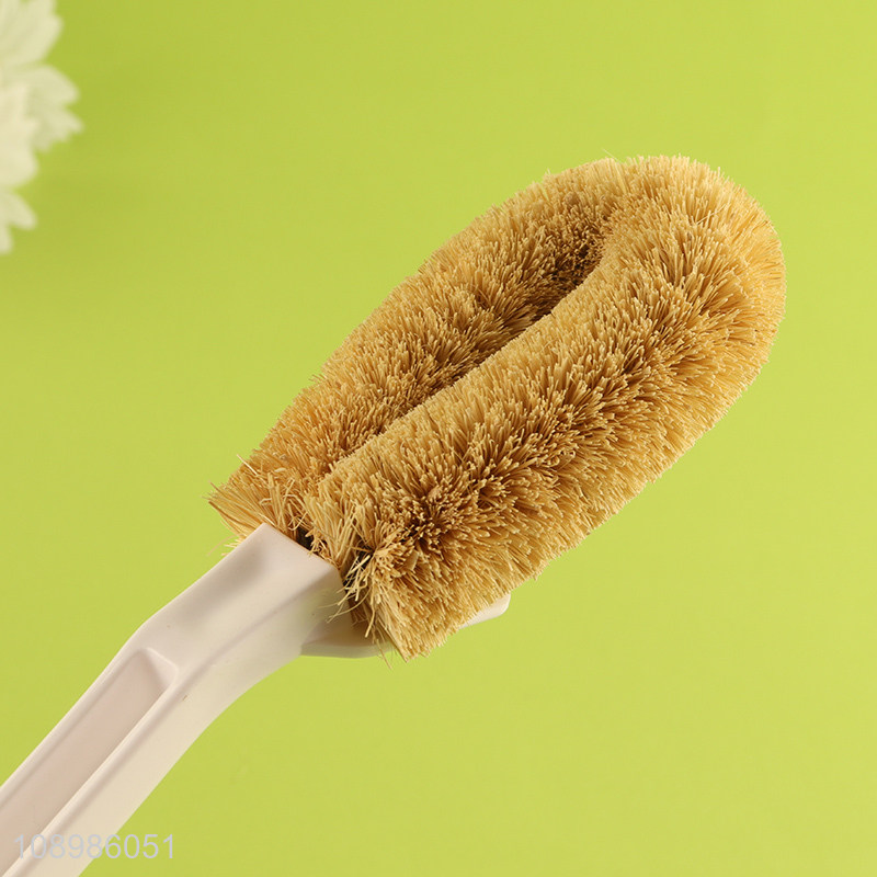 Online wholesale bathroom accessories reusable toilet brush cleaning tool