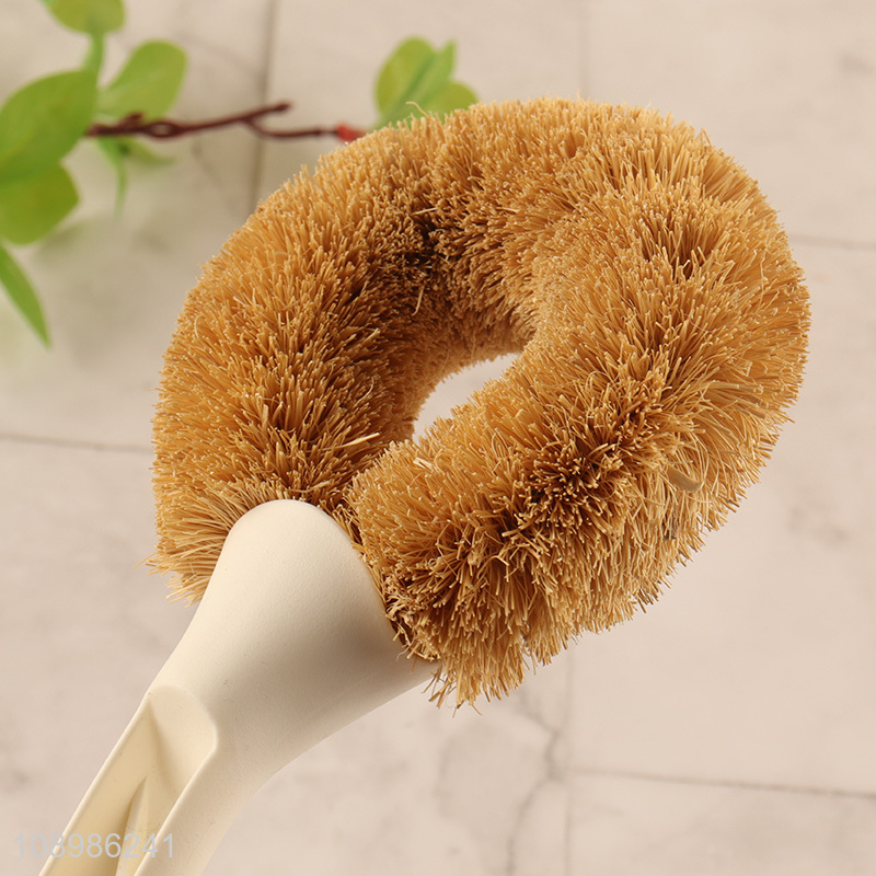 Good quality home kitchen reusable pot brush dish brush for sale