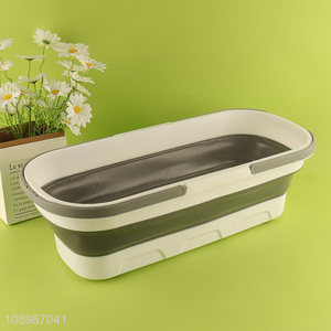 Hot selling household folding plastic mop bucket wholesale