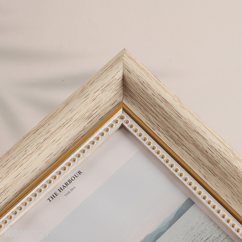 High Quality 4X6 Inch MDF Wooden Picture Frame for Home Wall Decor