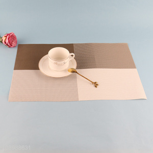 China factory tabletop decoration rectangle place mat dinner mat