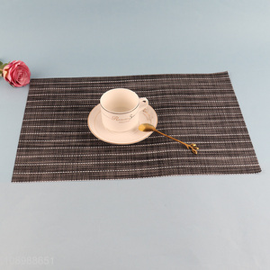 Top selling rectangle anti-slip place mat dinner mat wholesale