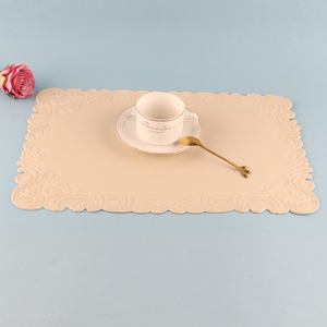 Factory supply non-slip home restaurant place mat dinner mat for sale