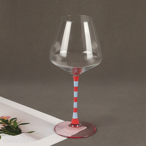 New Arrival Colored Corktail Whiskey Glasses Stemmed Wine Glasses