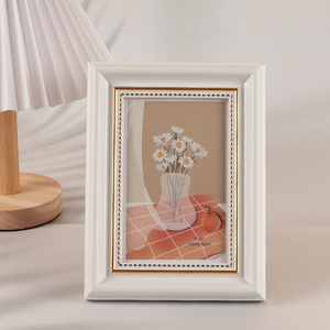 High Quality 4X6 PS Picture Frame for Home Office Table or Wall Display