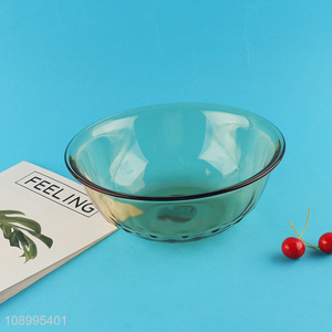 Hot items glass heat-resistant tableware bowl for home restaurant