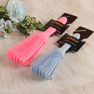 Factory Price Vented Comb Detangling Hair Brush for Home and Salon