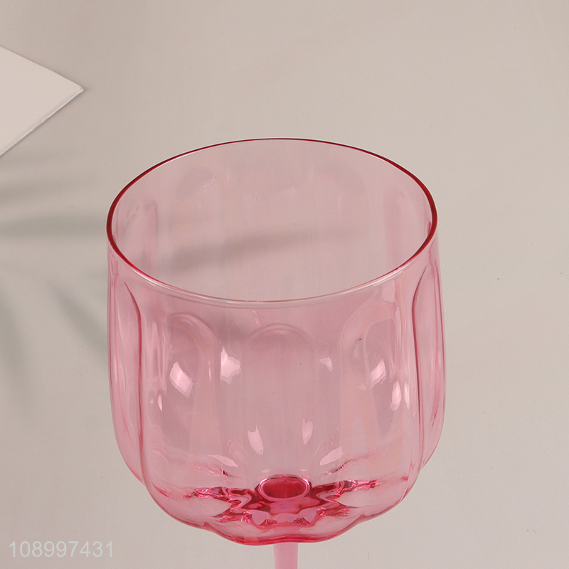 Wholesale Colored Long Stem Wine Glasses Lead Free Champagne Glasses