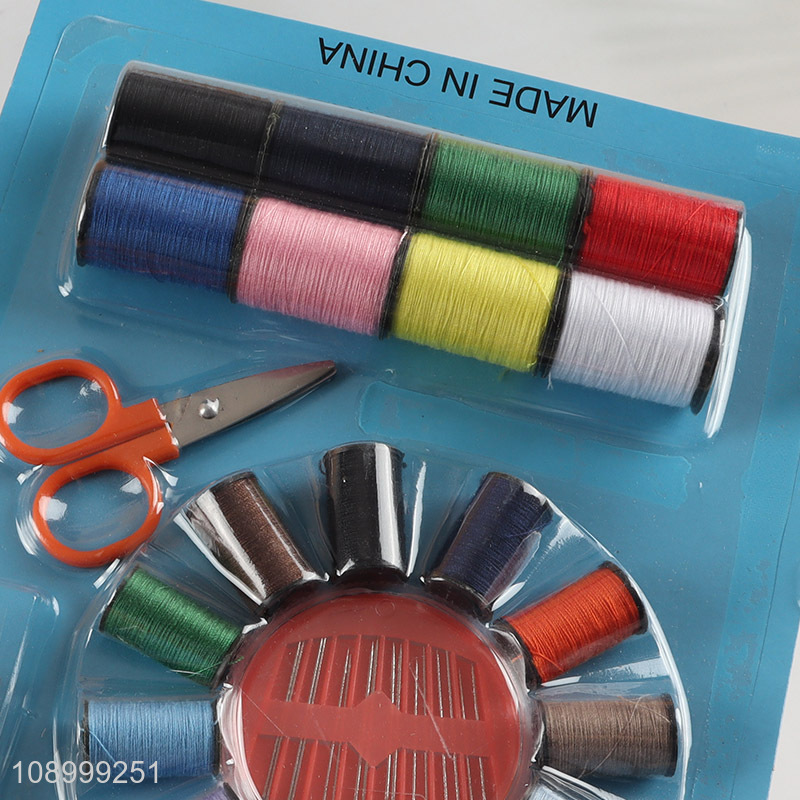 Factory Price Home Sewing Kit Sewing Thread and Needle Kit for Mom