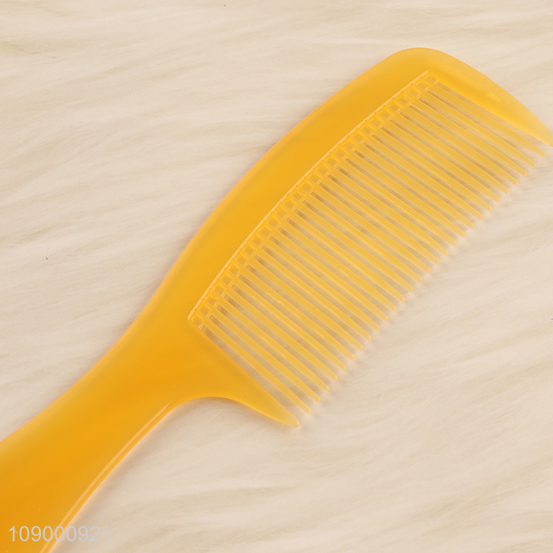 Best quality 2pcs anti-static plastic hair comb set for sale