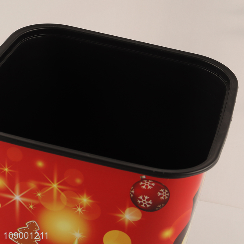 Popular Product Plastic Trash Bin Garbage Can Wastebasket for Bedroom