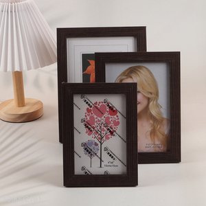 New arrival wooden photo frame standing picture frame for home decor