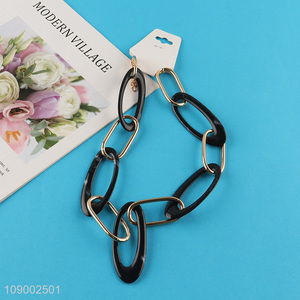 Online Wholesale Link Chain Choker Bohemian Chunky Chain Necklace for Women