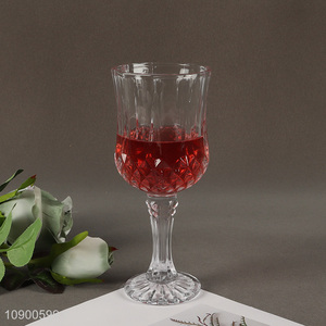 Good selling home restaurant clear glass red wine glasses champagne glasses goblet cup