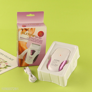 Online Wholesale Portable USB Rechargeable Lady Shaver Bikini Trimmer Epilator