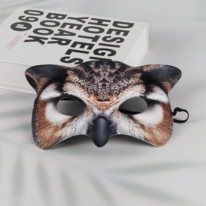 China factory owl shape Halloween party <em>mask</em> eva cosplay <em>mask</em>