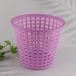 High Quality Plastic Trash <em>Can</em> <em>Garbage</em> Container Wastebasket for Bathroom