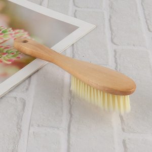 Wholesale Wooden Handle Soft Bristles Shoe Brush Sneaker Cleaning Brush