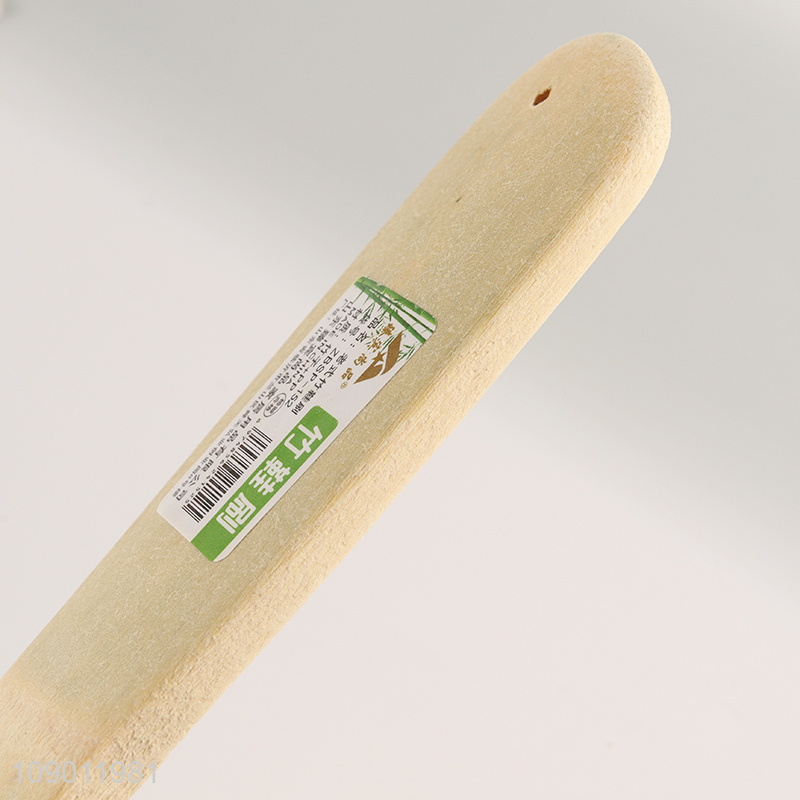 New Product Natural Bamboo Handle Shoe Brush Floor Cleaning Brush