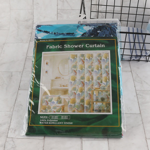 China Imports 67*70 Inch Polyester Shower Curtain Bathroom Accessories