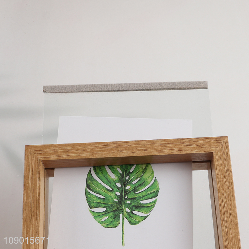 Yiwu market wooden home decor photo frame picture frame for sale