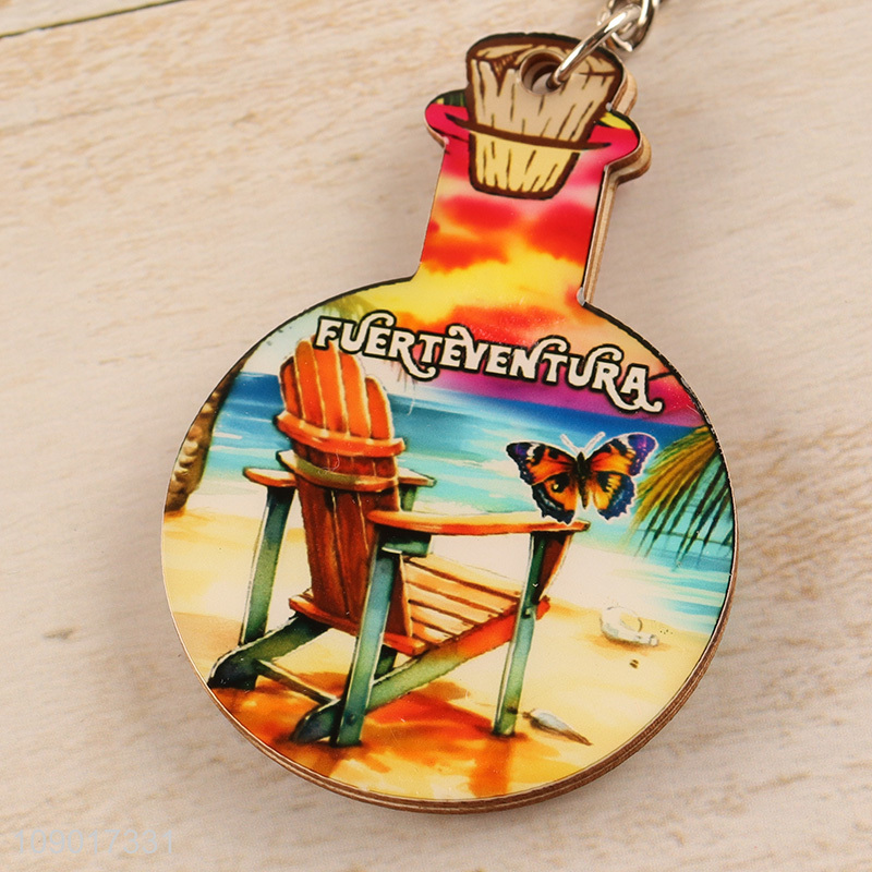 Factory Price Custom Key Chain Fuerteventura Souvenir Key Chain Keychain Gifts