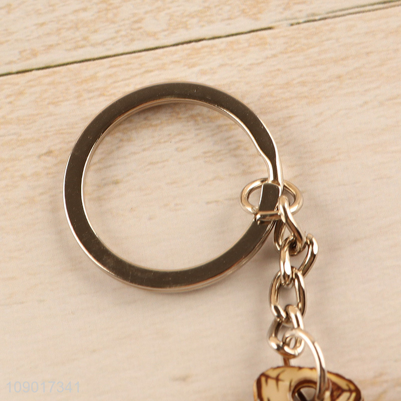 New Product Lanzarote Key Chain Souvenir MDF Keychain Key Ring Bag Pendants