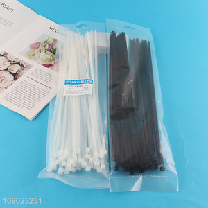 High Quality 4.8*350mm Self-Locking Nylon Cable Ties for Indoor Outdoor