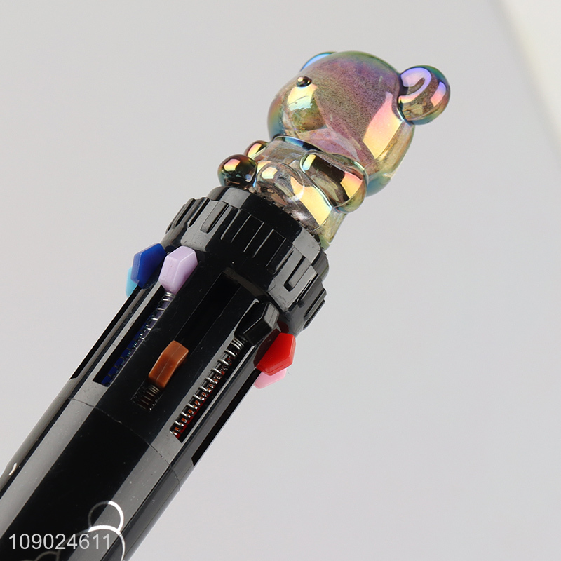 Good Quality 10-In-1 Multicolor Ballpoint Pen Kawaii Ballpoint Pen for Kids