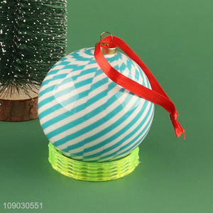 Factory price round decorative Christmas hanging ornaments Christmas ball for sale