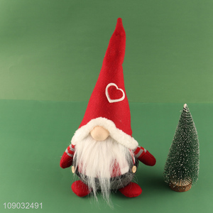 New product Christmas ornaments home decor long bearded gnome doll for sale