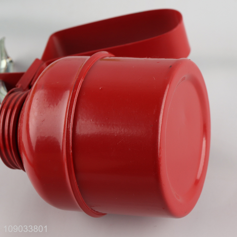 Good quality professional red hand pump oiler can with hose