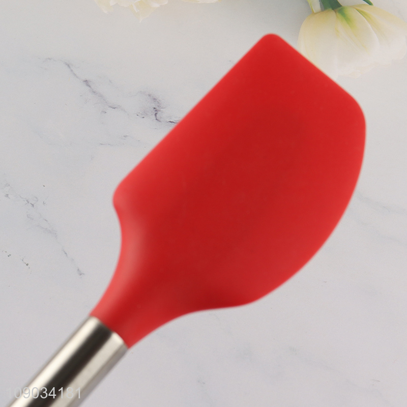 China factory non-stick silicone cheese spatula butter spatula for sale