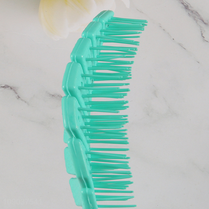 New Product Vented Hairbrush Hollowed Out Comb Detangling Hair Brush