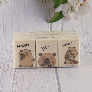 Most popular portable 3ply handkerchief tissue mini pocket tissue for sale