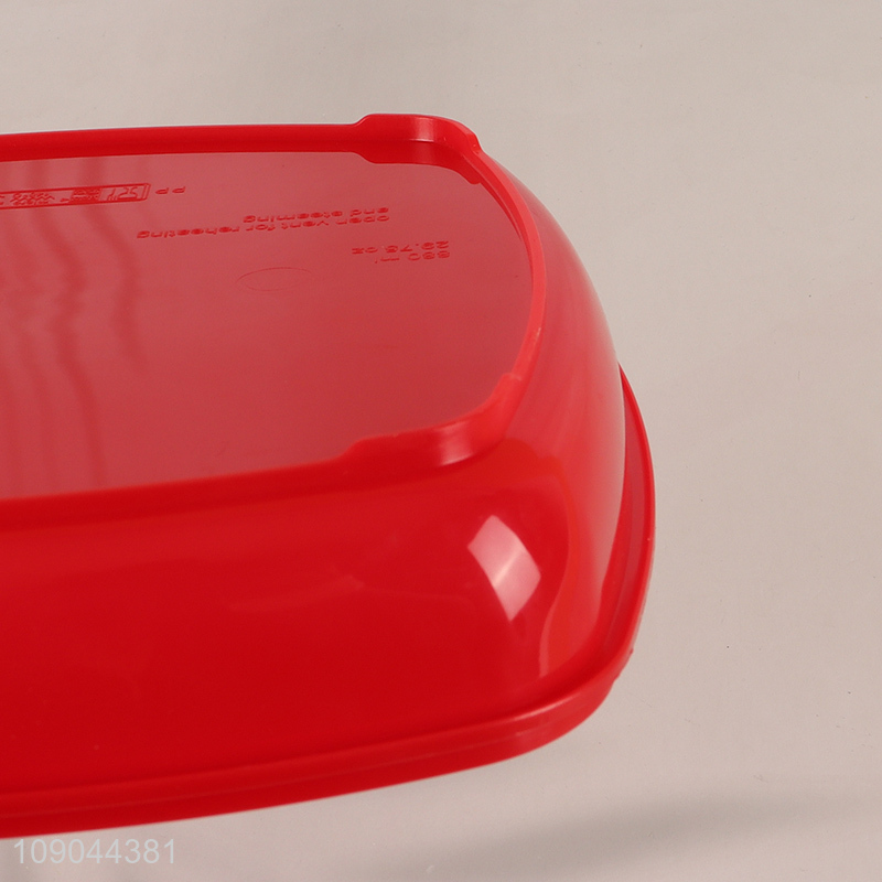 New Product BPA Free Plastic Lunch Box Microwaveable Safe Meal Prep Container