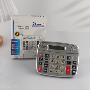 Hot selling professional plastic key 8 digit electronic calculator wholesale