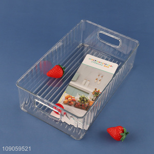 Factory Wholesale Clear Plastic Storage Bins Multifunctional Storage Bins